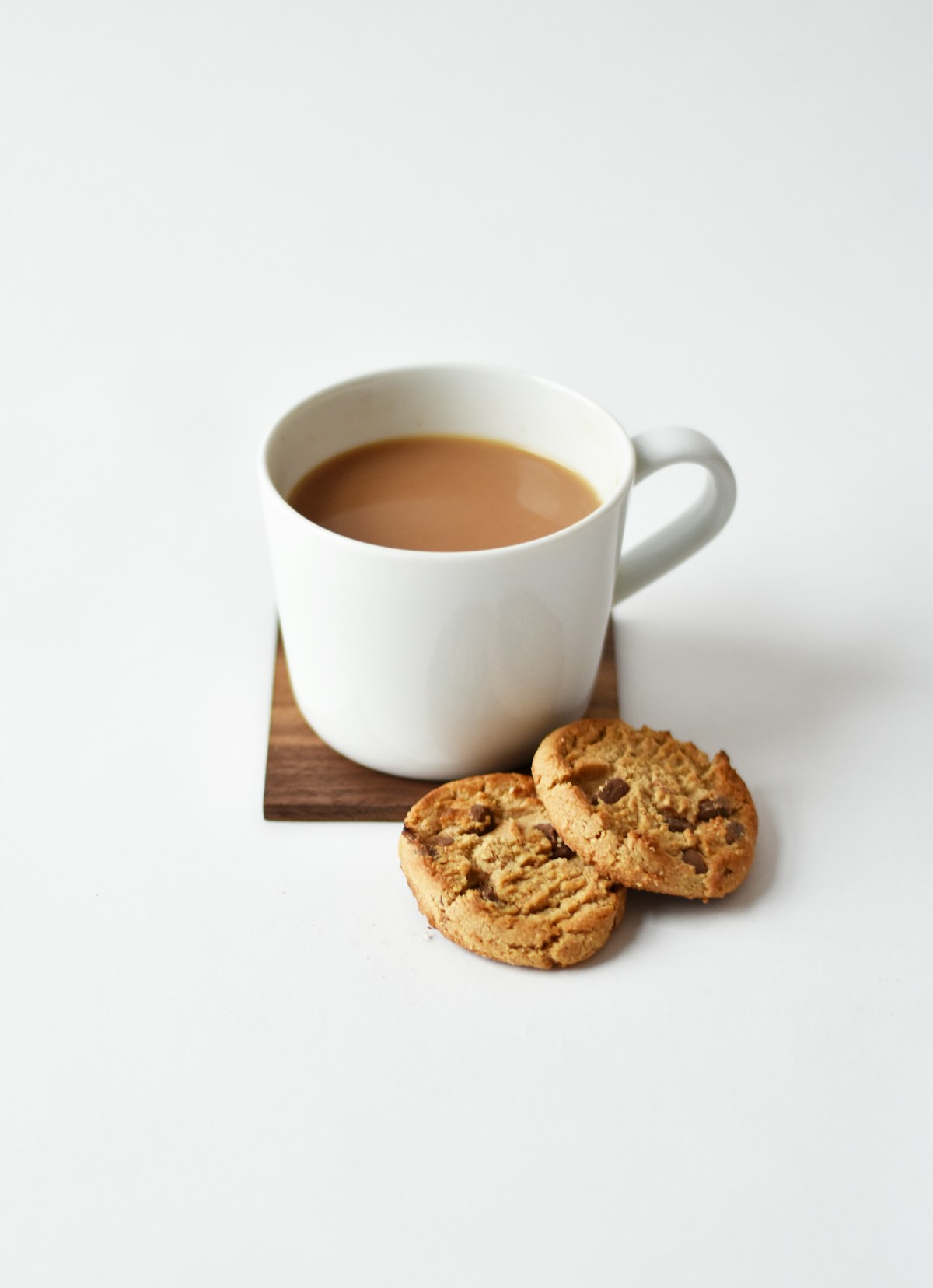 Tea being poured into a cup during a brewing session